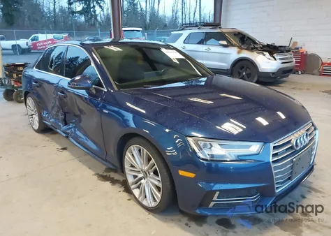 2018 Audi A4 2.0T Premium/2.0T Tech Premium from USA, damaged, VIN WAUENAF47JA120314